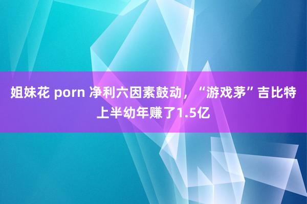 姐妹花 porn 净利六因素鼓动，“游戏茅”吉比特上半幼年赚了1.5亿